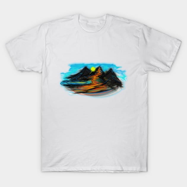 Volcano T-Shirt by ElArrogante